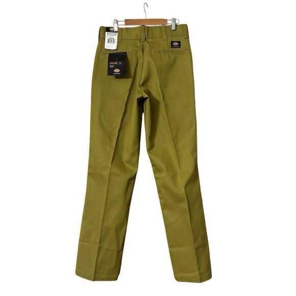 Dickies Skateboarding Regular Fit Twill Pants Green Moss 30X32 new - Picture 5 of 11